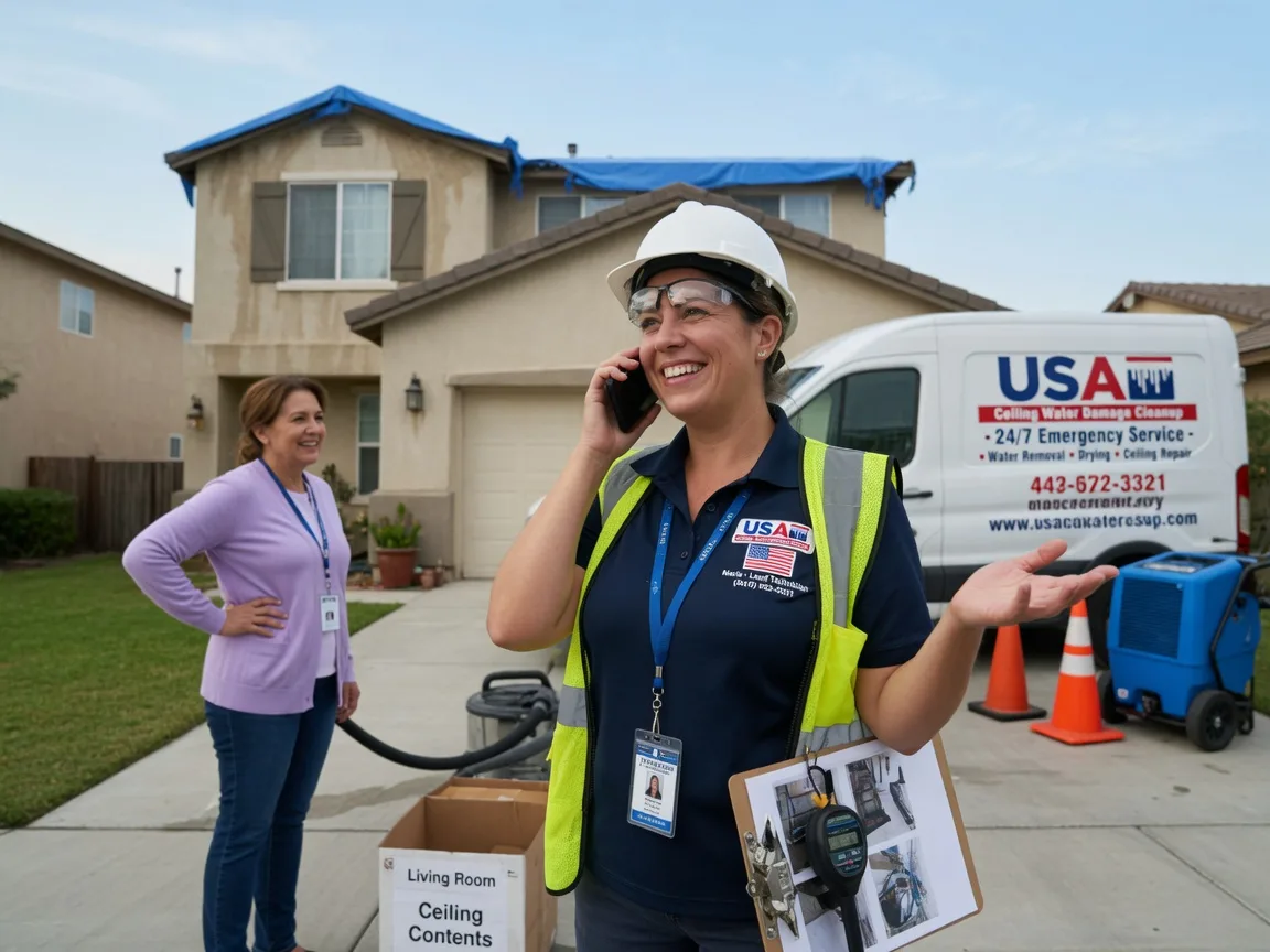 Ceiling Water Damage Restoration Hartline, WA FAQs